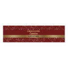Custom Gold Maroon Red Graduate personalized 