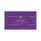 Custom Gold on Purple Graduation Insert Name