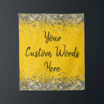 Custom Gold Silver Black Birthday Party Photobooth Tapestry<br><div class="desc">customized backdrop for 40th 50th,  twinkle 15th 18th glitter quinceanera,  sweet 16 16th personalized 30th,  personalised photobooth 21st 25th 35th,  
high school graduate college uni,  master university doctor phd law,  nurse nursing graduation from husband,  wife girlfriend fiancee girl daughter,  boy son grandson granddaughter prop,  grad night 10th 60th 70th</div>