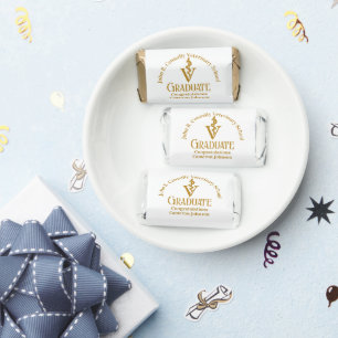 Custom Gold Veterinary School Graduation Party Hershey's Miniatures