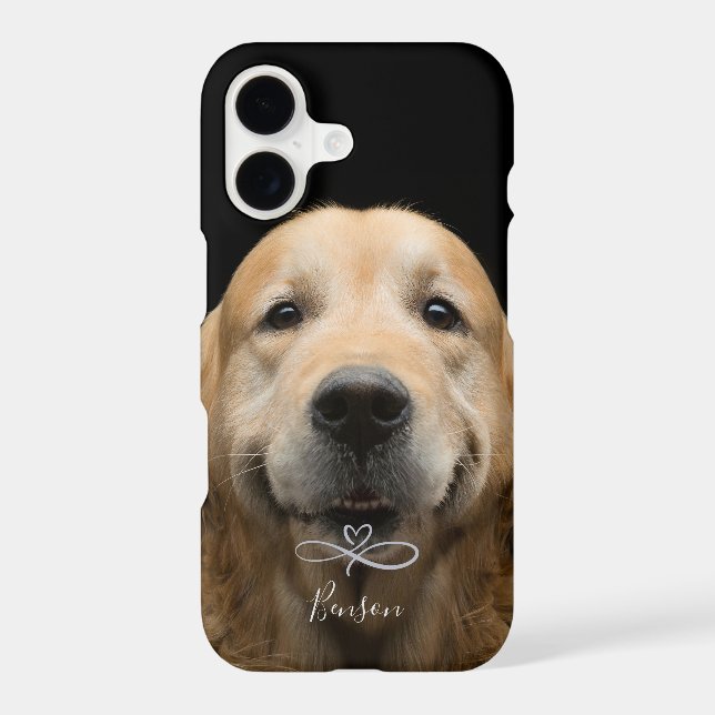 Custom Golden Retriever Photo Personalize Case-Mate iPhone Case (Back)