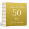 Custom Golden Wedding Anniversary Scrapbook Gift