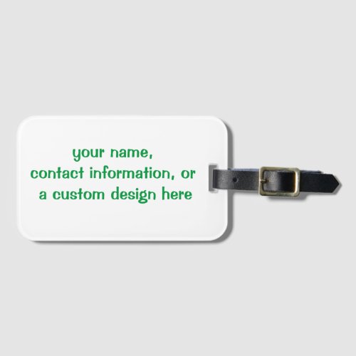 Custom Golf Bag Tags personalized bag tags