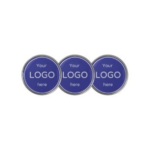 Custom Golf Ball Marker add Logo blue