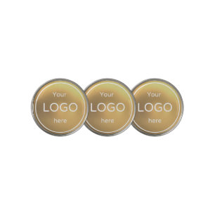 Custom Golf Ball Marker add Logo gold