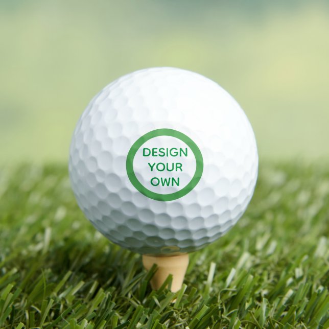 Custom Golf Balls - Fathers Day Gift For Dad (Insitu Tee)