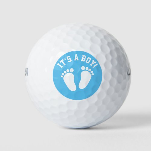 Custom golf balls for sports baby shower party