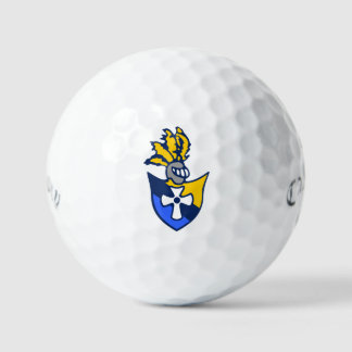 Custom Golf Balls w/ Tri-color Crest