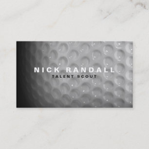 Custom GOLF Business Card