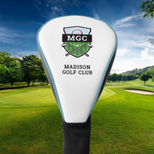 Custom Golf Club Crest Monogram