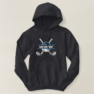 Custom Golf Club Embroidered Design with Back Deta Hoodie