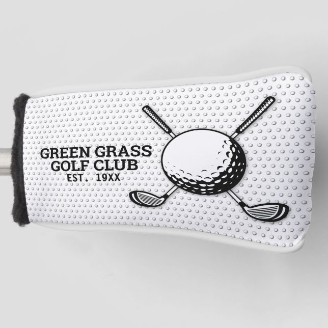 Custom Golf Club Logo Design Golf Head Cover (Front)