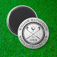 Custom Golf Club Name Golf Ball Stamp