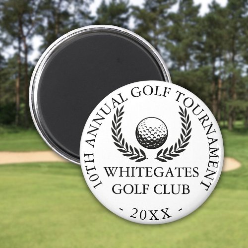 Custom Golf Club Tournament  Magnet