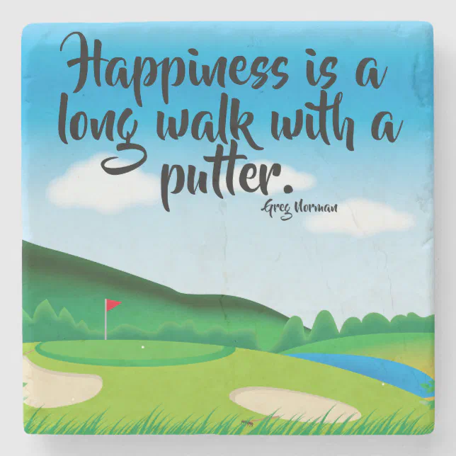 Custom Golf Coaster Zazzle