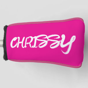 CUSTOM GOLF COVER PINK
