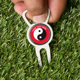 Custom golf divot tool bottle opener and marker