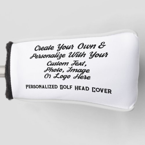 Custom Golf  Equipment Custom Personalized Golf Head Cover