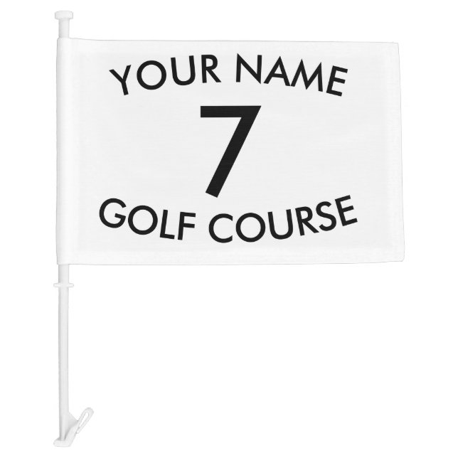 Custom Golf Flag (Front)