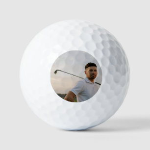 Custom Golf Golfer Photo Golf Balls