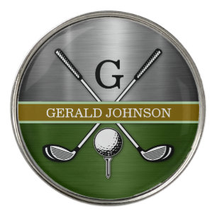 Custom Golf Monogram Design Ball Marker