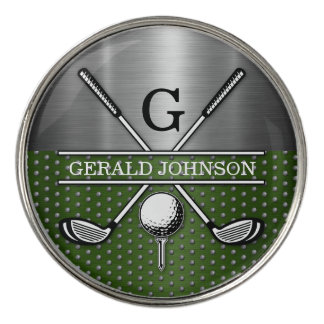 Custom Golf Monogram Design Golf Ball Marker