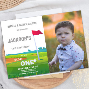 Custom Golf Party Invite