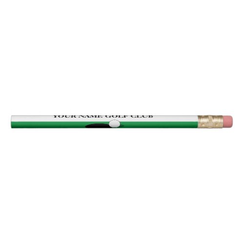 Custom golf pencils with eraser for marking scores