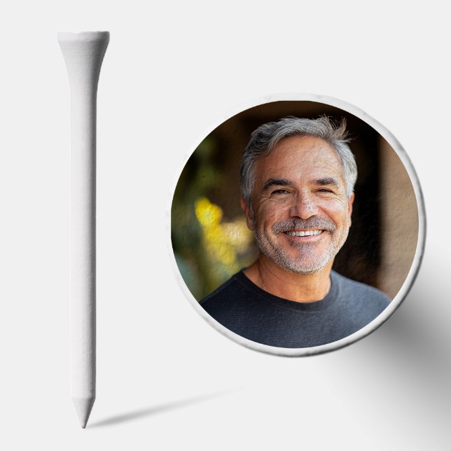 Custom Golf Tee Personalized Photo (Combo)