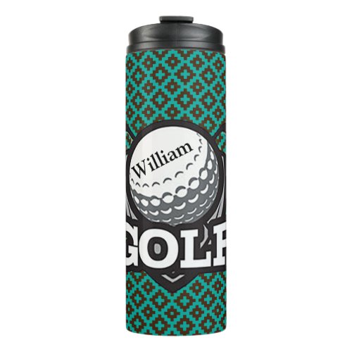 Custom Golf Thermal Tumbler