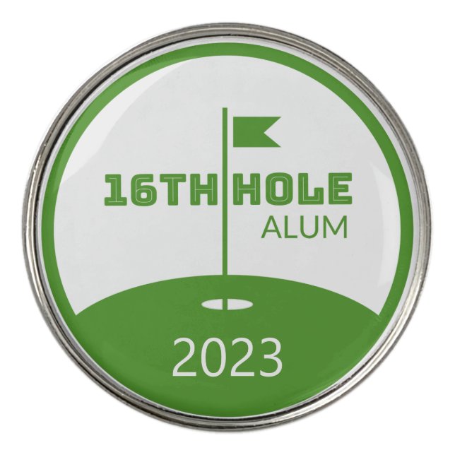 Custom Golf Tournament Golf Ball Marker (Front)
