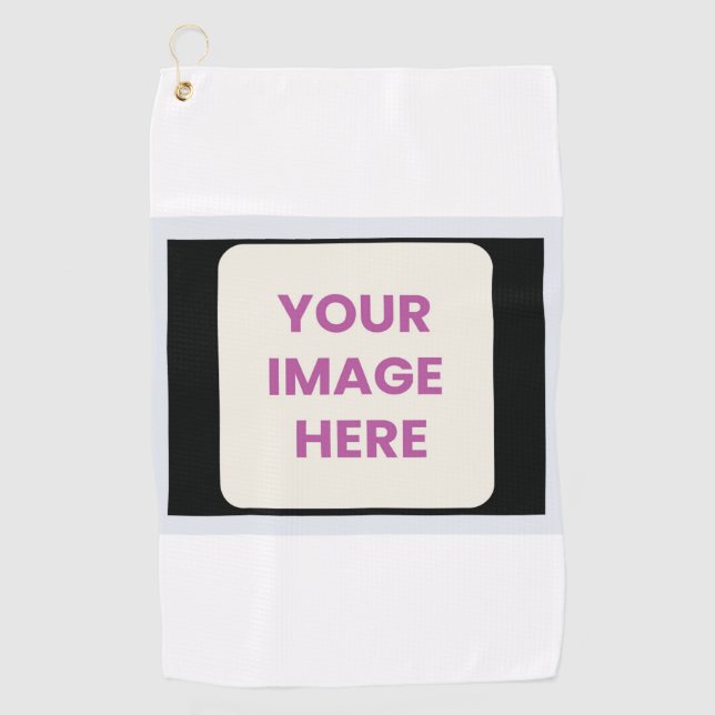 Custom Golf Towel Gift | Premium Golf Bag (Front)