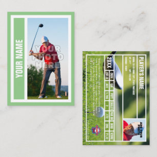 Custom Golf Trading Card - Sage