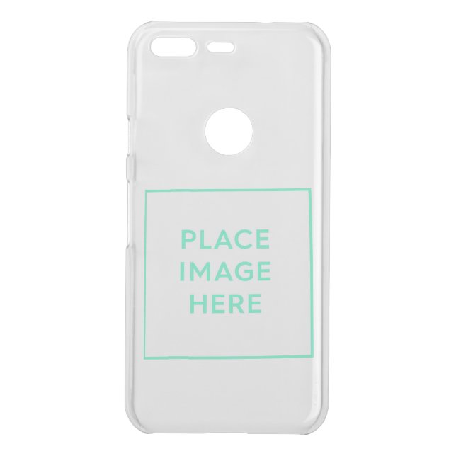 Custom Google Pixel Clearly Deflector Case (Back)