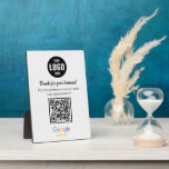 Custom Google Review QR Code Business Plaque<br><div class="desc">Boost your business reputation effortlessly with this Custom Google Review QR Code Business Plaque — a sleek and modern way to encourage customers to leave positive reviews! Printed using a premium dye-sublimation process, your design is infused directly onto a durable hardboard panel, creating vivid colors and a glossy, UV-resistant finish...</div>
