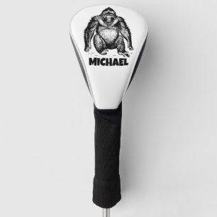 CUSTOM GORILLA GOLF DRIVER COVER FOR DAD