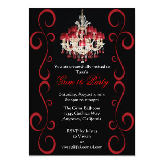 Gothic Birthday Invitations 1