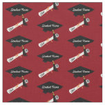 Custom Grad Cap and Diploma Fabric