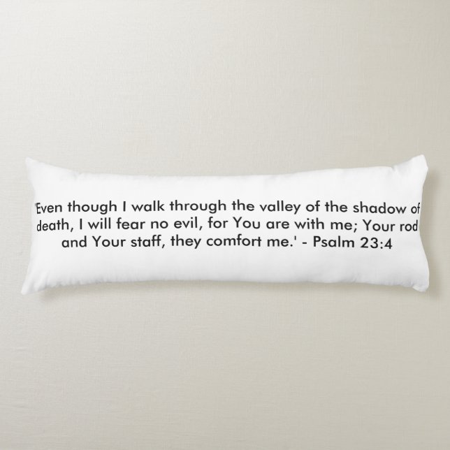 Custom Grade A Cotton Body Pillow ( 20" x 54") (Front)
