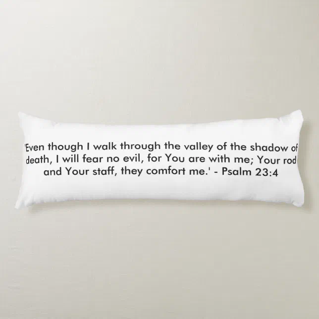 Custom Grade A Cotton Body Pillow ( 20" x 54") Zazzle
