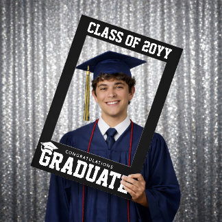 Custom Graduate School College Graduation Selfie Frame