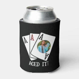 Custom Graduation Beer Cooler - Photo Personalize