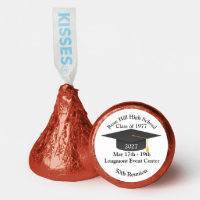 Custom Graduation Cap Reunion Hershey®'s Kisses®
