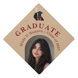 Custom Graduation Cap Topper 2027 | Personalized 