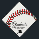 Custom Graduation Cap Topper | BASEBALL<br><div class="desc">Celebrate your achievement in style with this Graduate Photo Graduation Cap Topper — a unique and personal way to make your big day unforgettable. Featuring your custom photo, name, and graduation year, this cap topper adds a personalized touch to your graduation attire. Crafted with high-quality, durable materials and a smooth...</div>