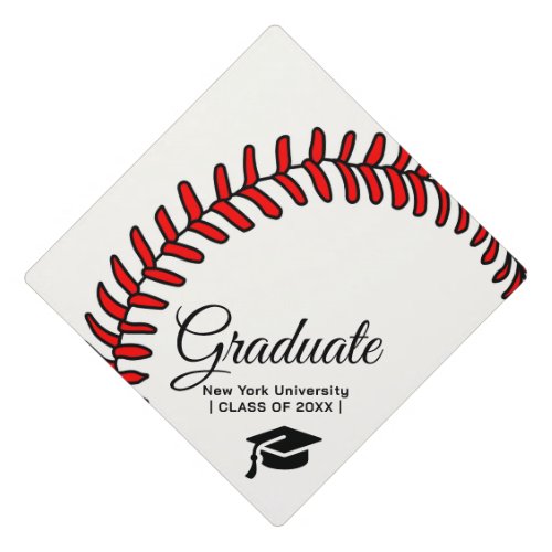 Custom Graduation Cap Topper | BASEBALL