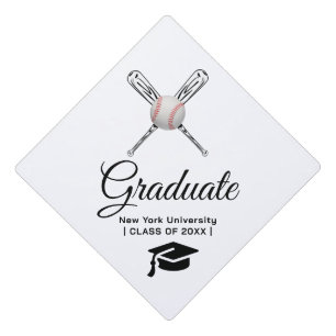Custom Graduation Cap Topper BASEBALL