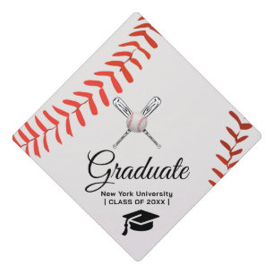 Custom Graduation Cap Topper BASEBALL