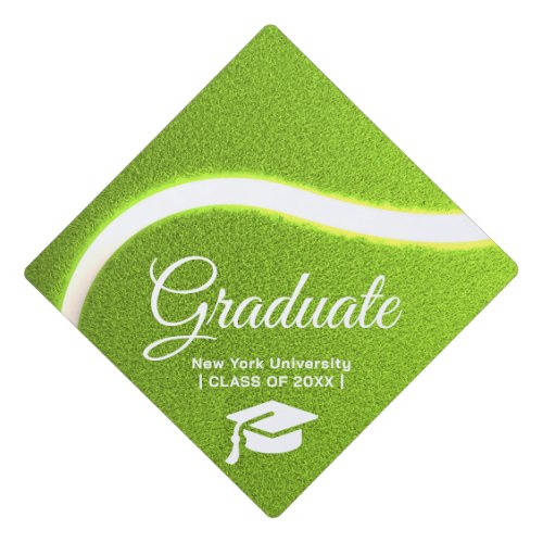 Custom Graduation Cap Topper | TENNIS