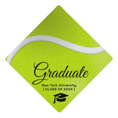 Custom Graduation Cap Topper | TENNIS